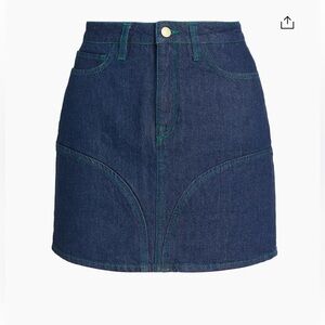 Triarchy Stirrup Denim Miniskirt 27